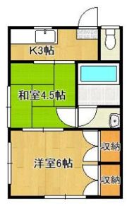 サンハイツの間取り画像