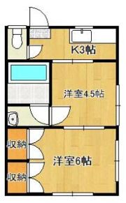 サンハイツの間取り画像