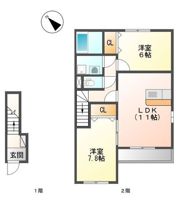 メルローズの間取り画像