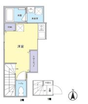 FAIR北小岩 B棟の間取り画像