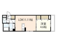 L,crew舟入南の間取り画像