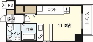 幟町シールドの間取り画像