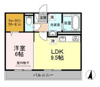 ブランドール マサの間取り画像