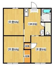 ヴィラ広瀬の間取り画像