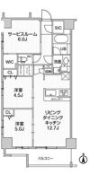 Weave Place KunitachiⅡの間取り画像