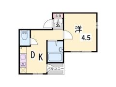 アメニティ東神戸の間取り画像