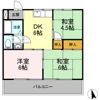 晴新コーポラスの間取り画像