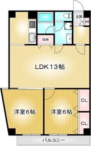シンエーハイツ千種の間取り画像