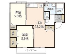 Kハウスの間取り画像