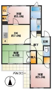 ジュネス桜田の間取り画像
