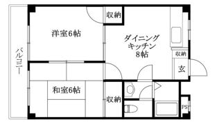 空港サヤハイツの間取り画像