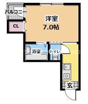 エスポアール豊秀Ⅰの間取り画像