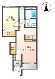 A＆Hの間取り画像