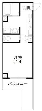 クリエイトダイアナⅠの間取り画像