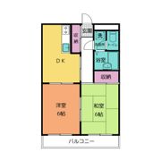 ロジュマン香貫の間取り画像