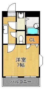 ハイドパーク一枝の間取り画像