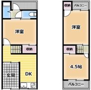池田2丁目貸家の間取り画像