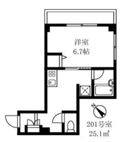 ベルフォレストの間取り画像