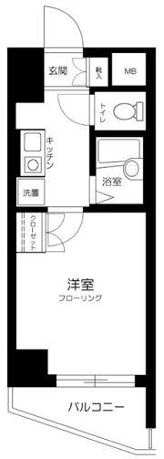 ヴェルステージ戸越銀座の間取り画像