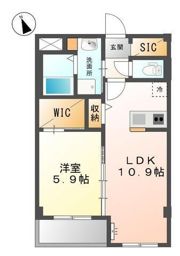 リユニオンの間取り画像