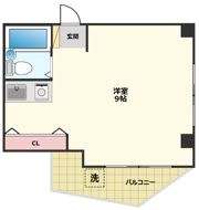 メゾン東横の間取り画像
