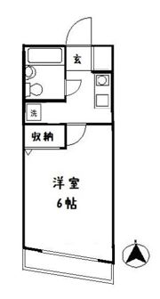 レジデンス・ド・レイーヌの間取り画像