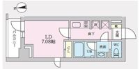 タスキプライムテラス後楽園の間取り画像