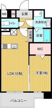 CHAINON坪井の間取り画像