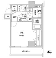 ドミール青柳の間取り画像
