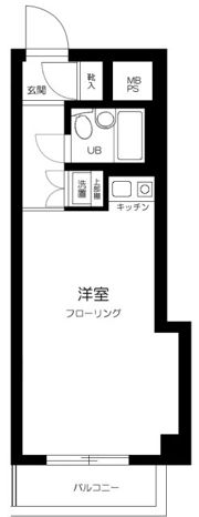 ベル・パークシティ西新宿の間取り画像