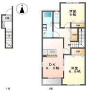 チェリーハウスの間取り画像