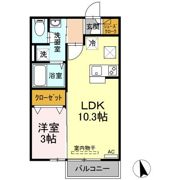 リビングタウン高松中央 A棟の間取り画像