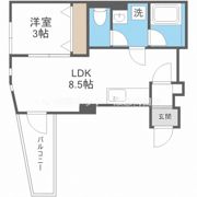 ALEGRIA住道Southの間取り画像