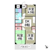 インペリアル本丸の間取り画像