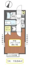 カセミア行徳の間取り画像