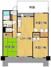 サンライフ木町 205号の間取り画像