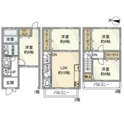 春日町3丁目戸建の間取り画像
