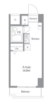 エルプレイス住吉の間取り画像