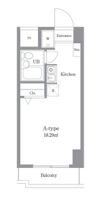 エルプレイス住吉の間取り画像