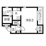 Hillside山の神の間取り画像