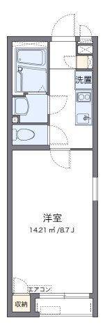 クレイノ郁の間取り画像