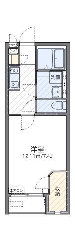 レオネクストアダチの間取り画像