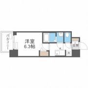 プレサンス大手前ピリオドの間取り画像