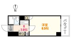 第1祇園Sビルの間取り画像