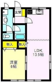 プレミール中居 Ⅱの間取り画像