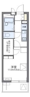 レオパレスArcadia Aの間取り画像