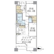 Brillia WELLITH 文京千駄木の間取り画像