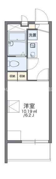 レオパレスフォレストの間取り画像
