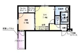 フジパレス福島Ⅰ番館の間取り画像