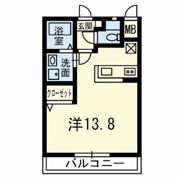 スライブ六番館 B棟の間取り画像